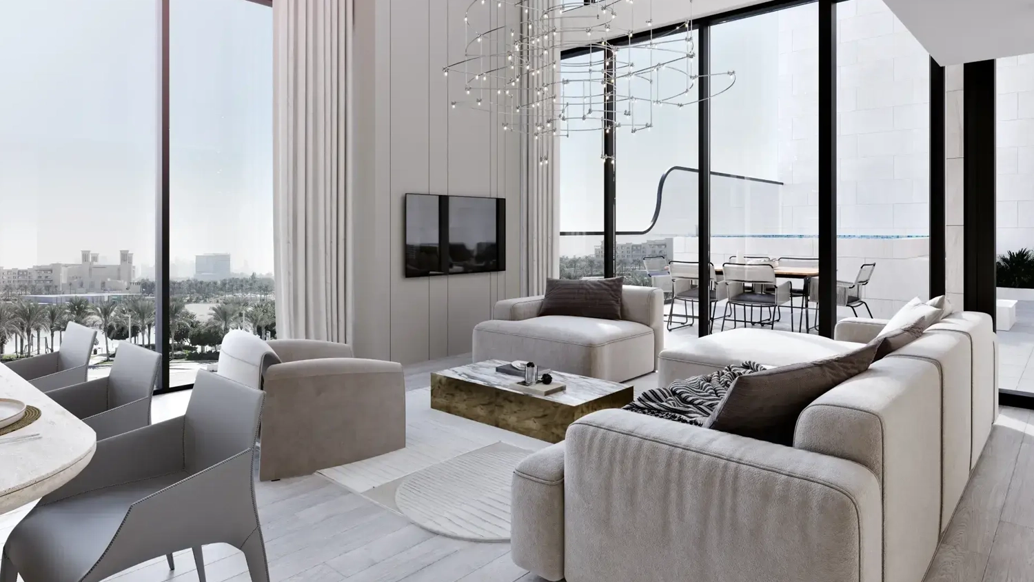 Gharbi I residence interior