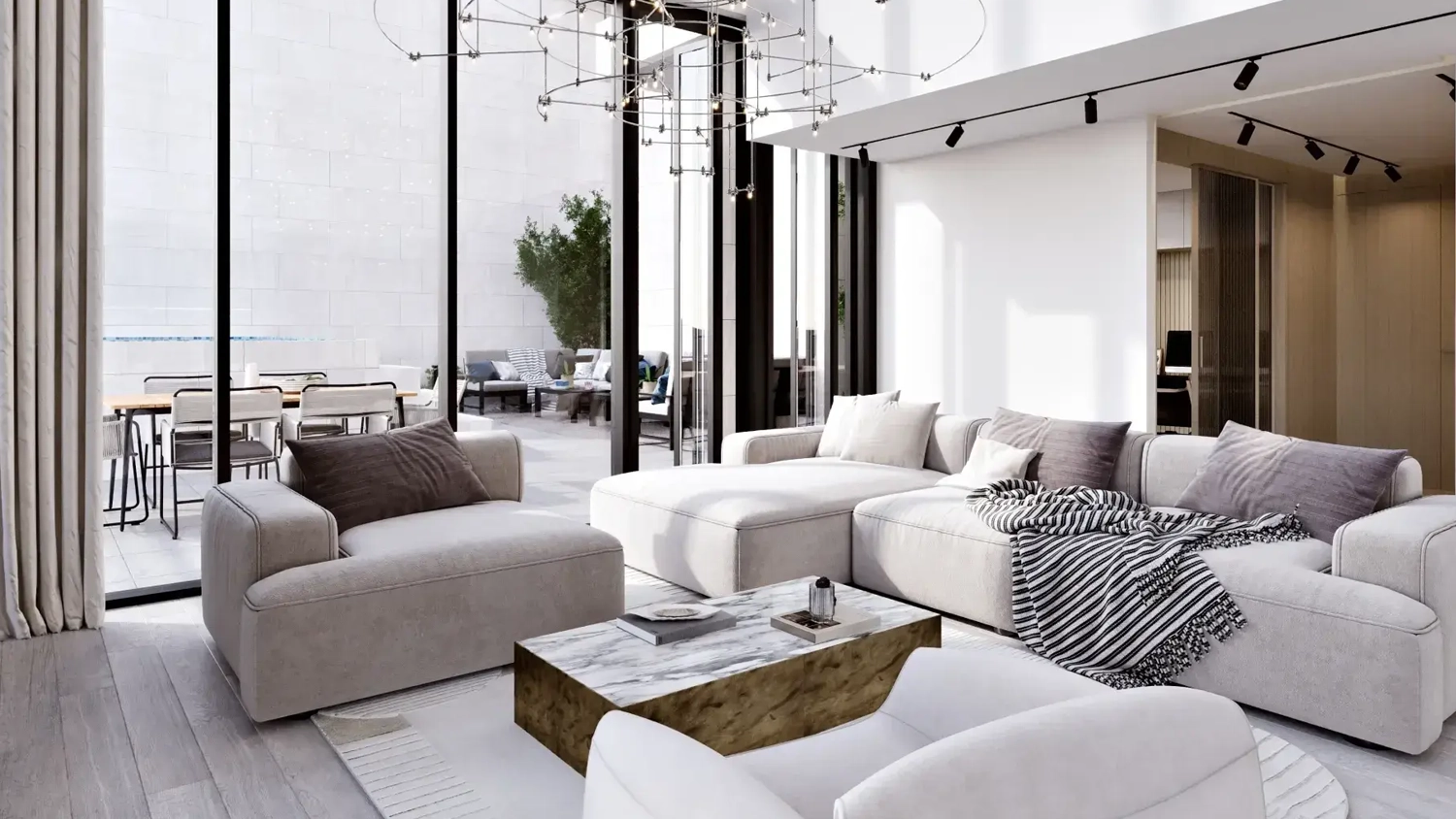 Gharbi II living space