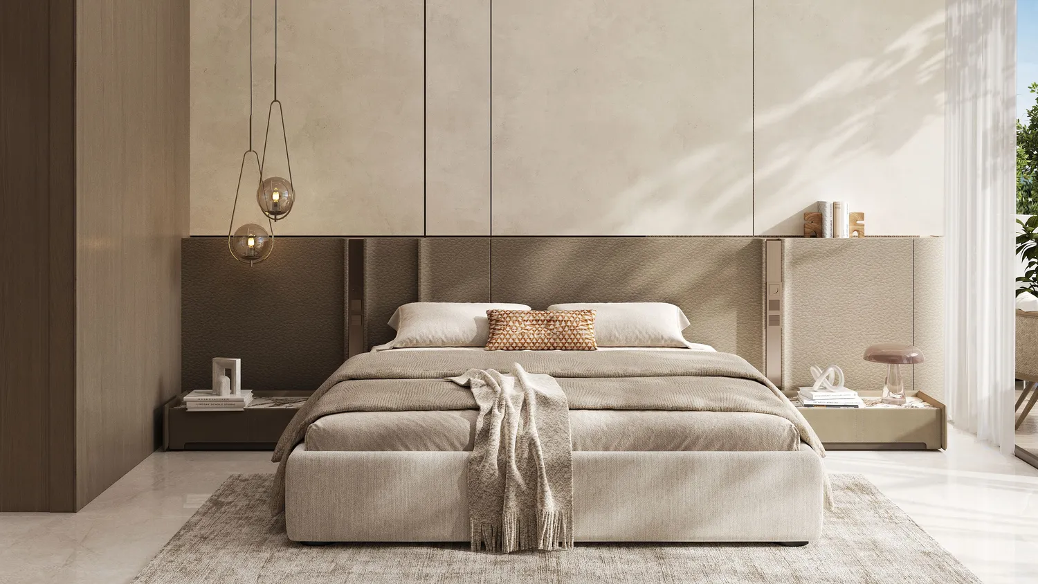 Rabdan Avenue master bedroom