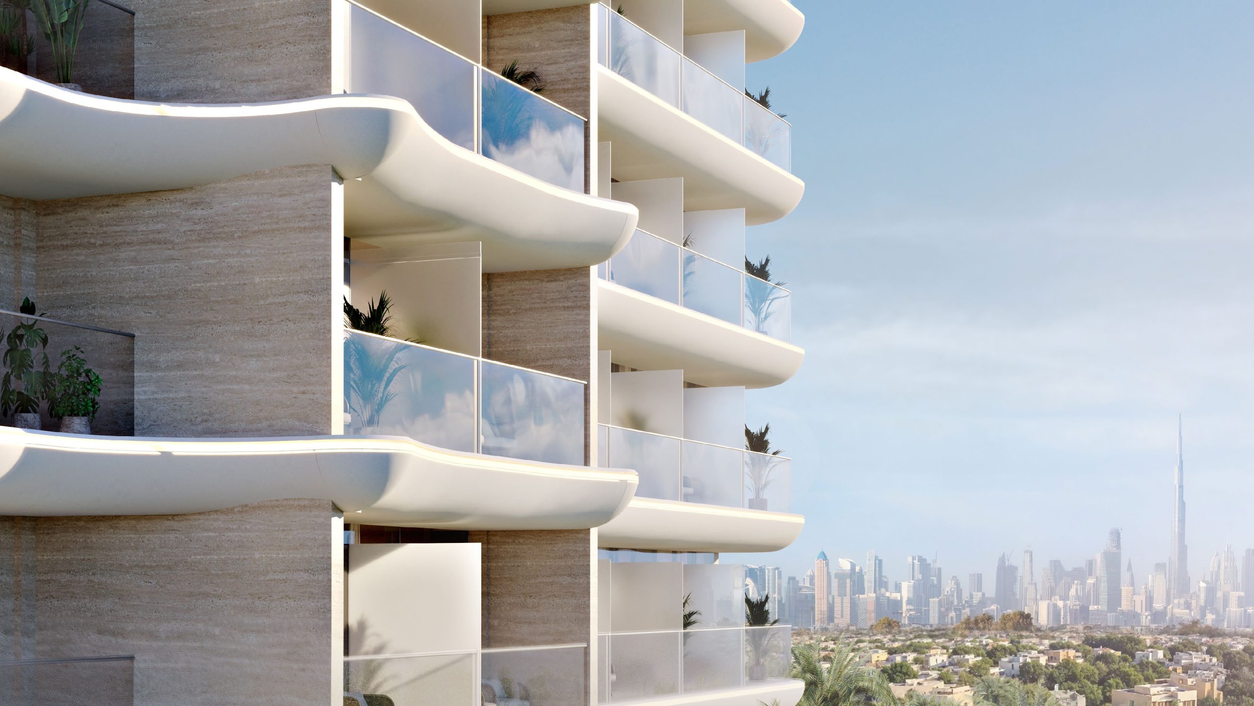 Rabdan Gardens residence facing the community park in Jumeirah Garden City