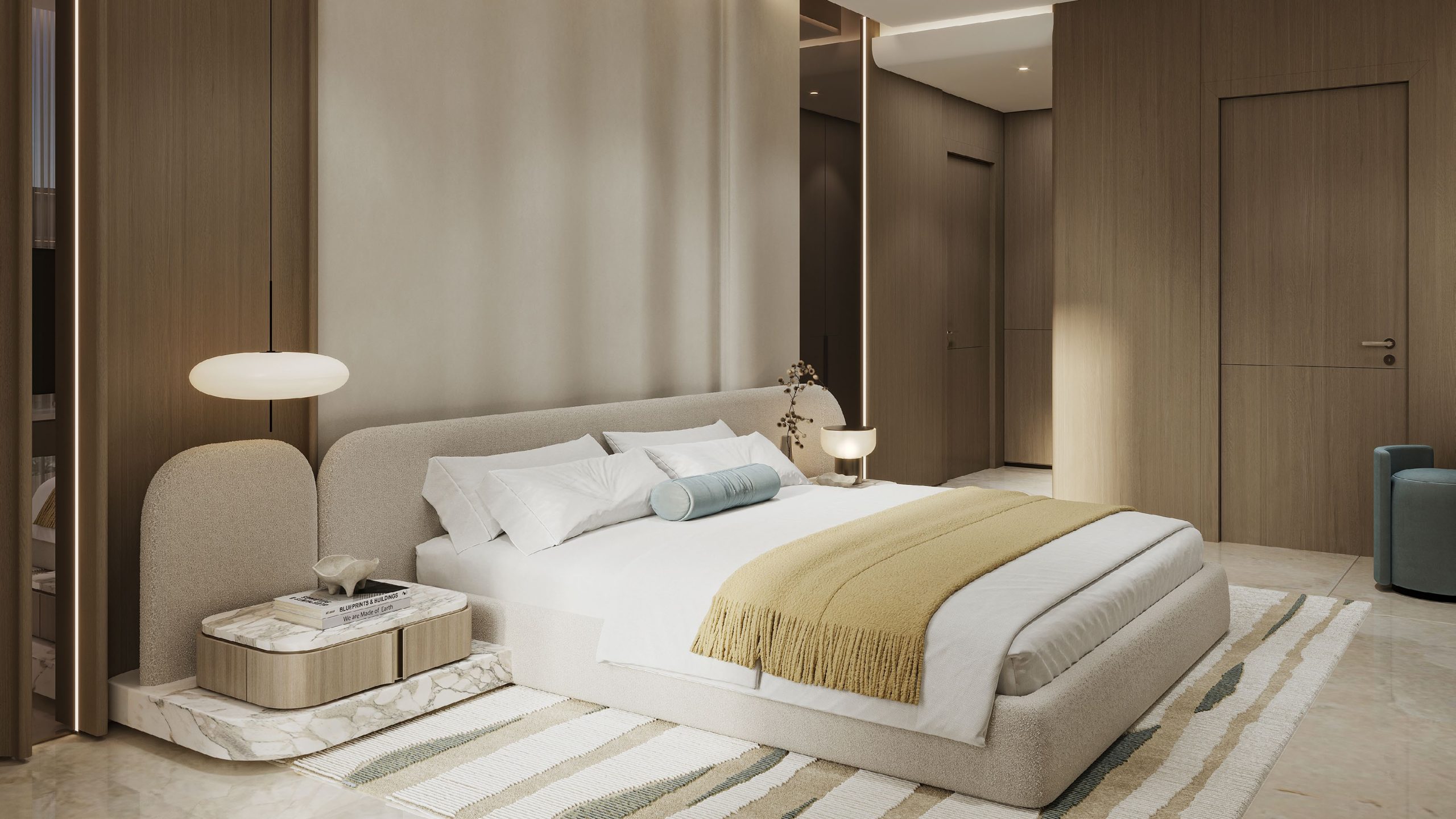 Rabdan Gardens living space
